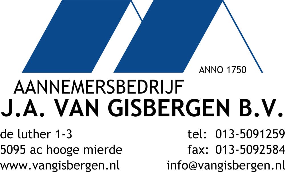 Aannemersbedrijf J.A. van Gisbergen B.V.